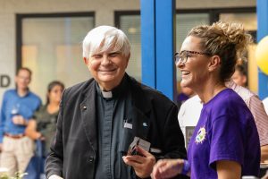 Guests smile at a CCCTX Event