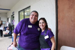 CCCTX employees smiling at the CCCTX Annual Gathering